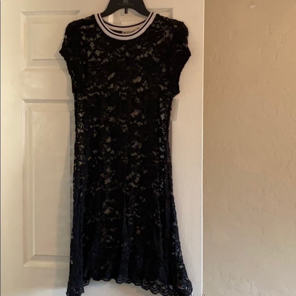 Sheer lace dress brand new